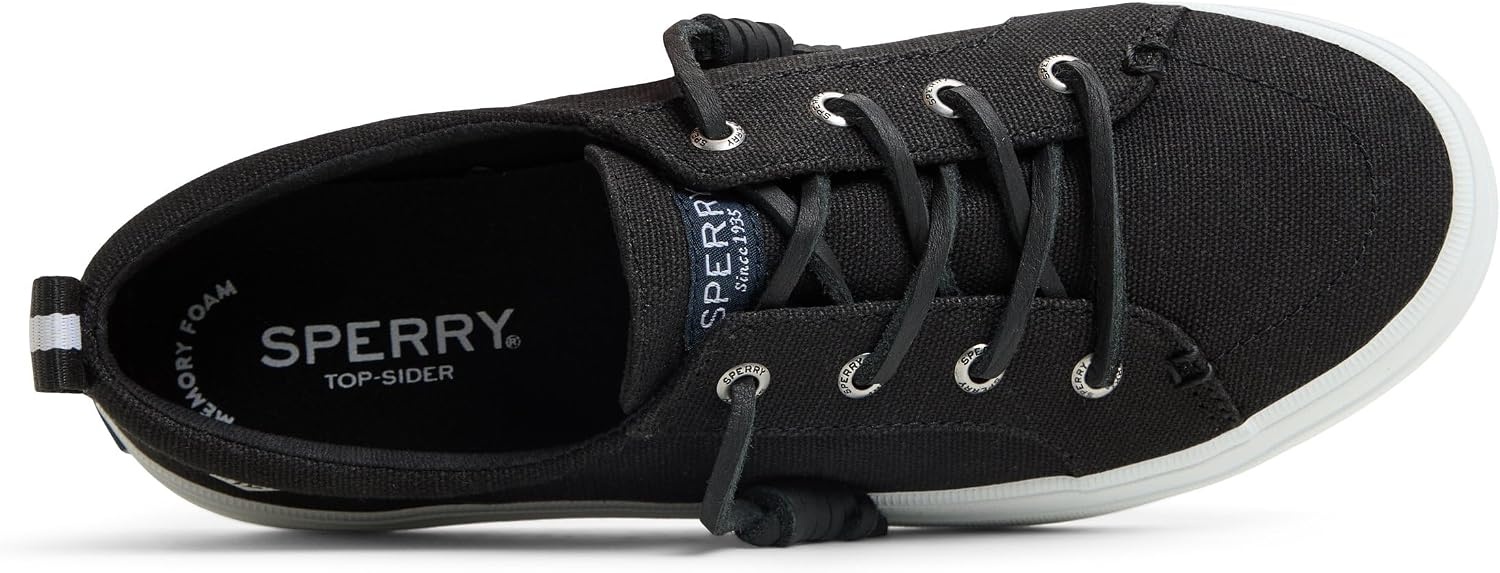 image:imageSperry Womens Crest Vibe Canvas SneakerBlack
