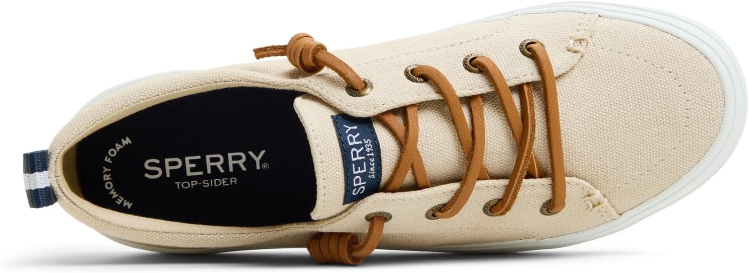 image:imageSperry Womens Crest Vibe Canvas SneakerBrown