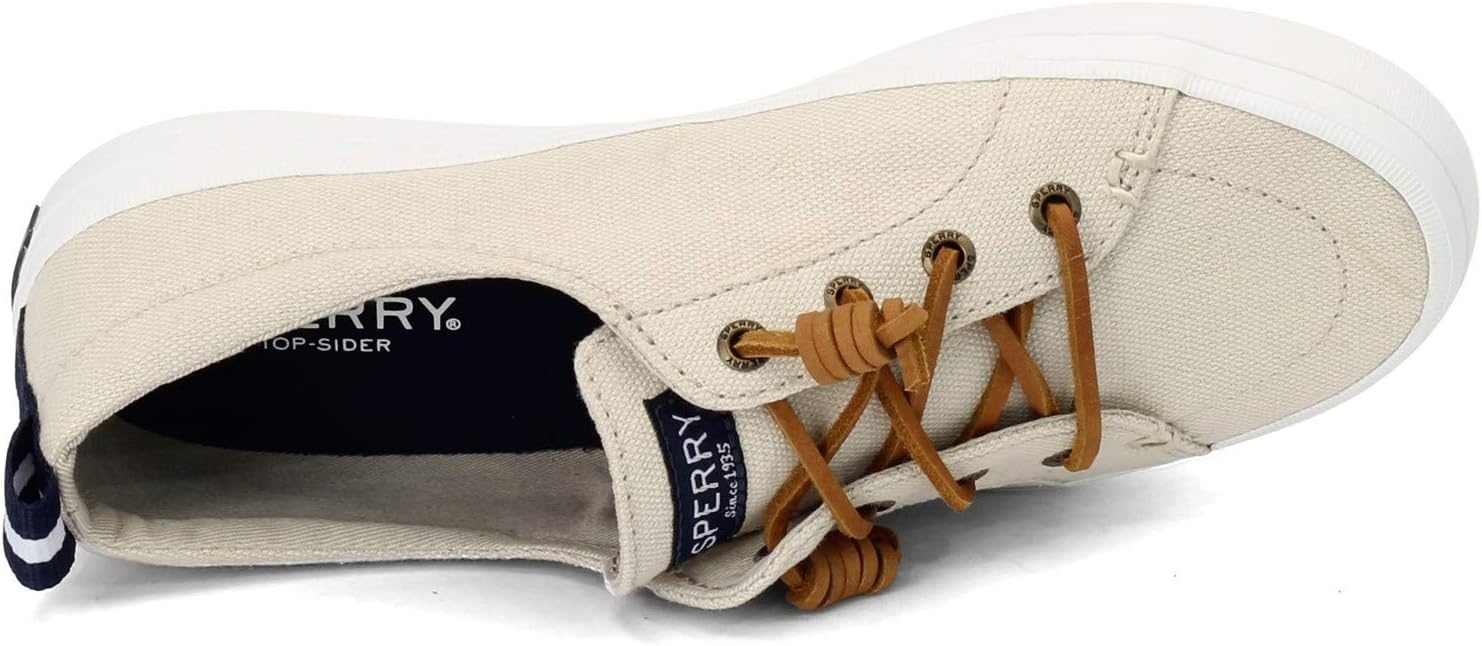 image:imageSperry Womens Crest Vibe Canvas SneakerLinen Brown 2