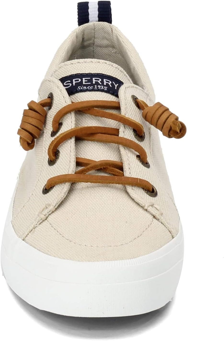 image:imageSperry Womens Crest Vibe Canvas SneakerLinen Brown 2