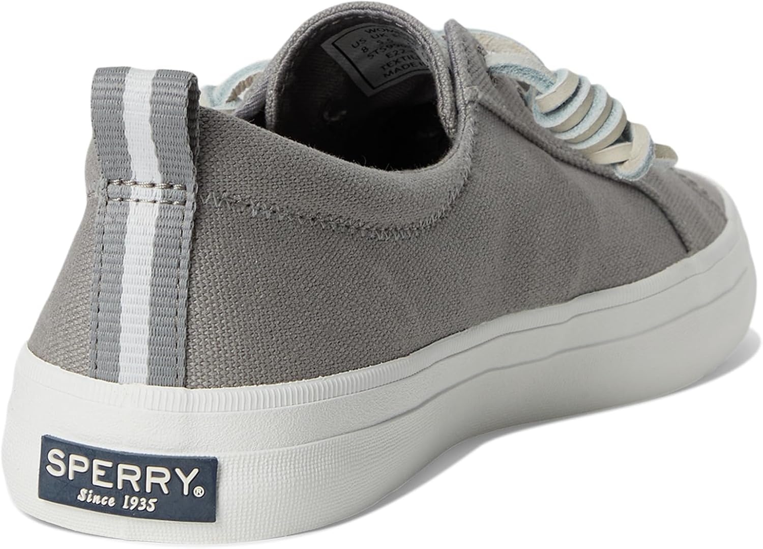 image:imageSperry Womens Crest Vibe Canvas SneakerLinen Grey