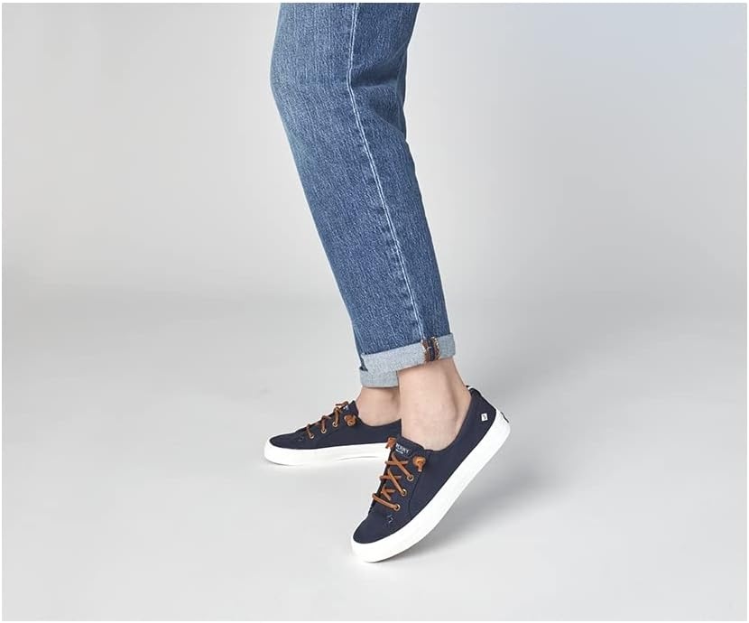 image:imageSperry Womens Crest Vibe Canvas SneakerLinen Navy