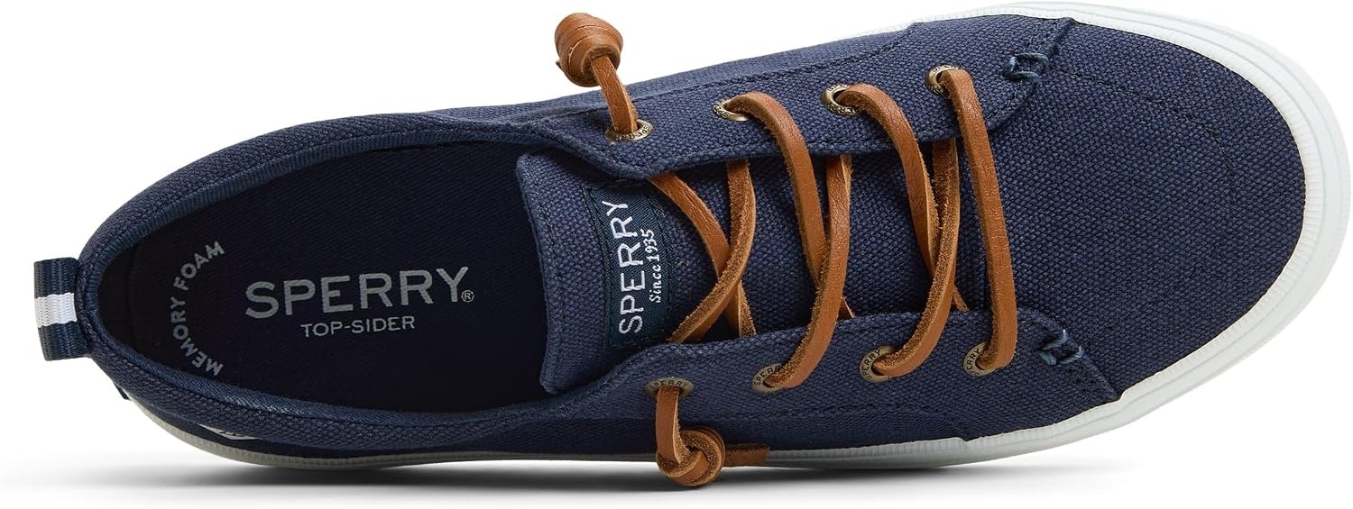 image:imageSperry Womens Crest Vibe Canvas SneakerNavy
