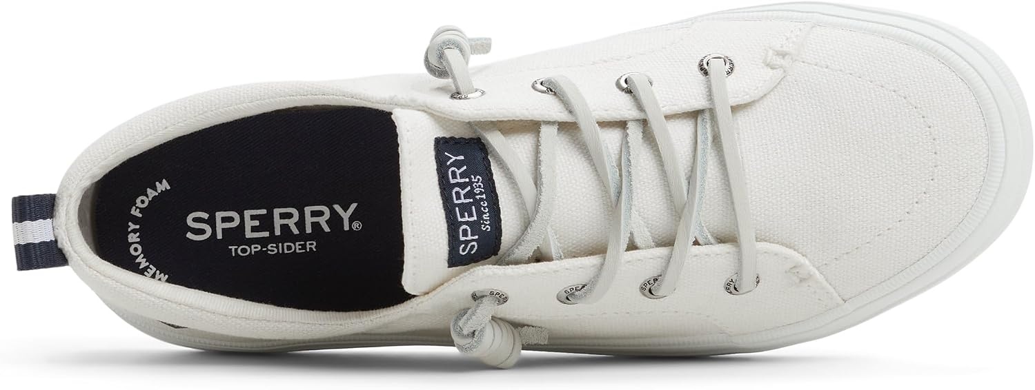image:imageSperry Womens Crest Vibe Canvas SneakerWhite