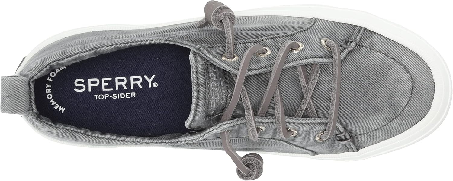 image:imageSperry Womens Crest Vibe Platform SneakerCanvas Grey