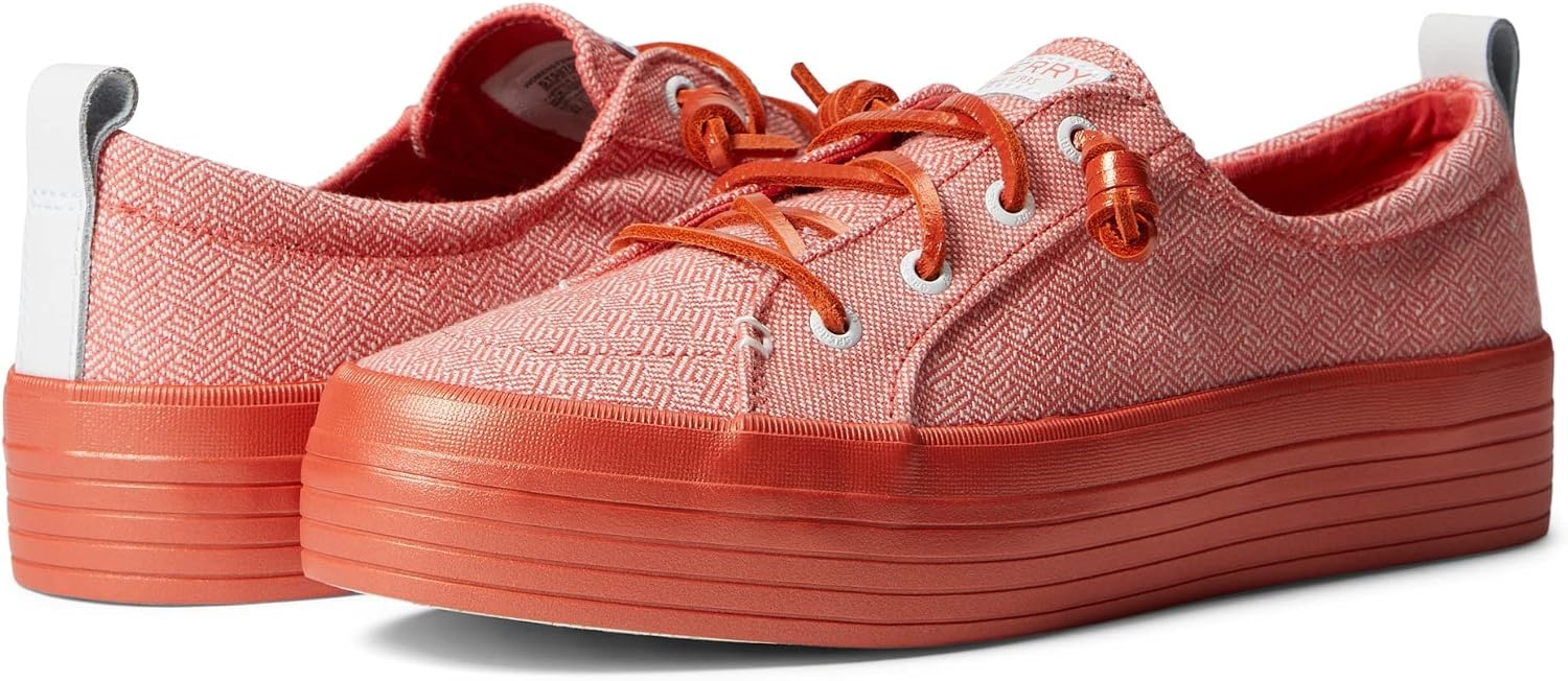 image:imageSperry Womens Crest Vibe Platform SneakerPink Metallic