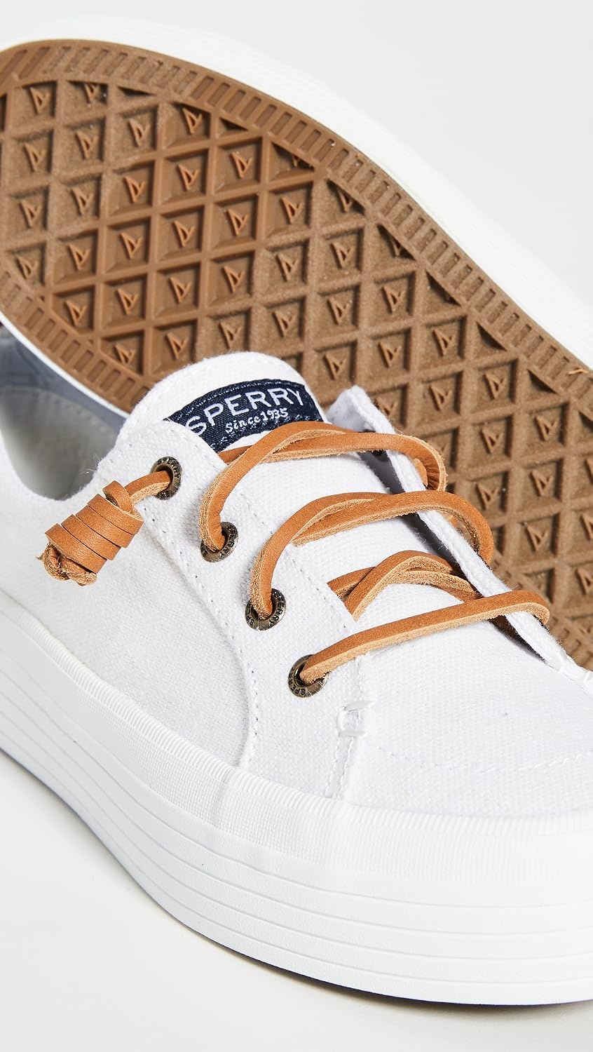 image:imageSperry Womens Crest Vibe Platform SneakerWhite Canvas