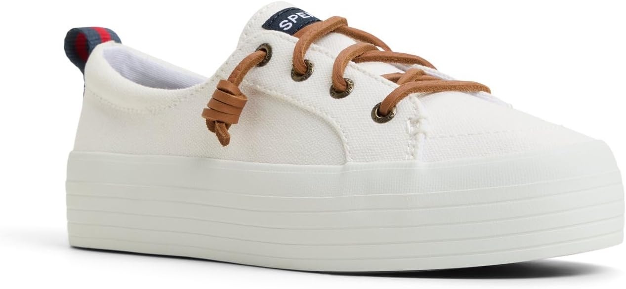 image:imageSperry Womens Crest Vibe Platform SneakerWoven White