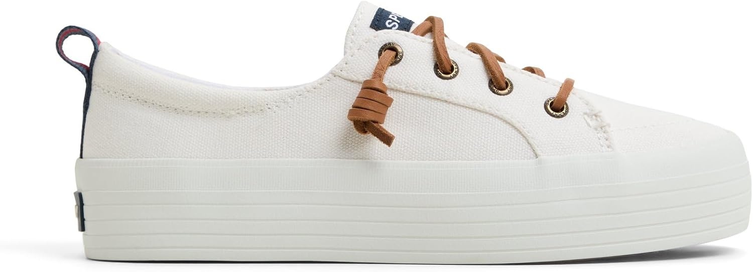 image:imageSperry Womens Crest Vibe Platform SneakerWoven White