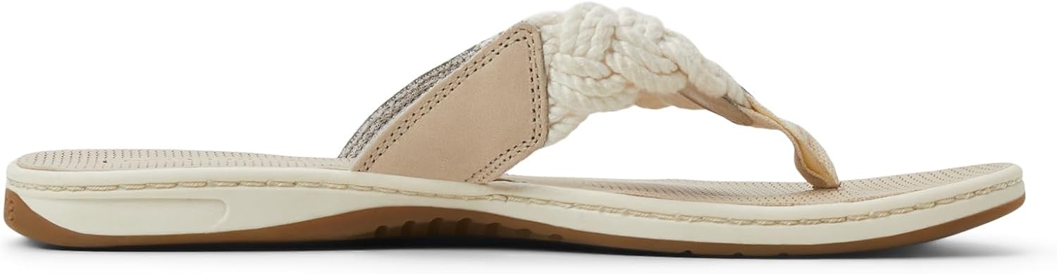 image:imageSperry Womens Parrotfish Braided Flip Flop SandalBeige
