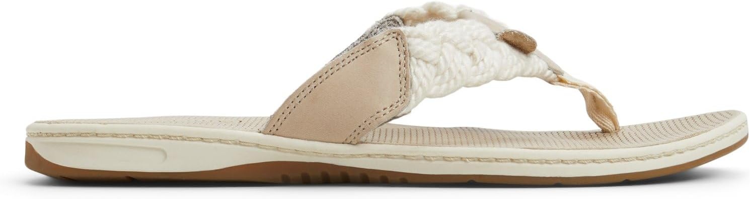 image:imageSperry Womens Parrotfish Braided Flip Flop SandalBone