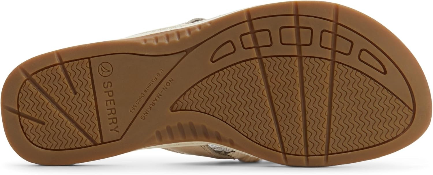 image:imageSperry Womens Parrotfish Braided Flip Flop SandalBone