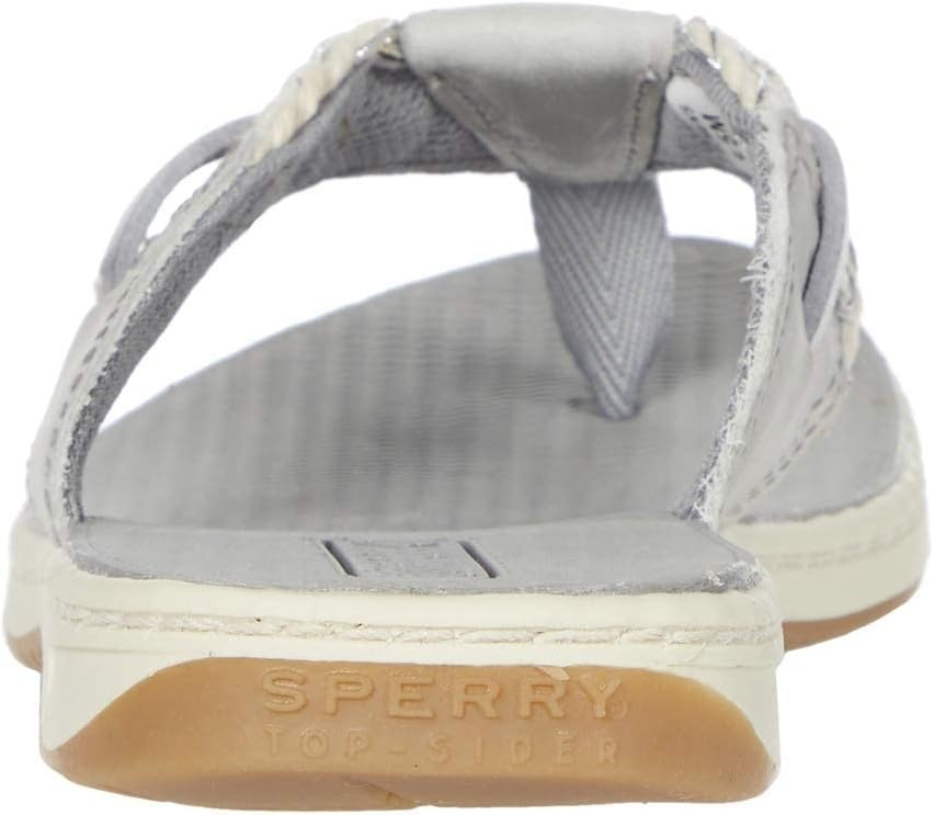image:imageSperry Womens Parrotfish Braided Flip Flop SandalGreySilver