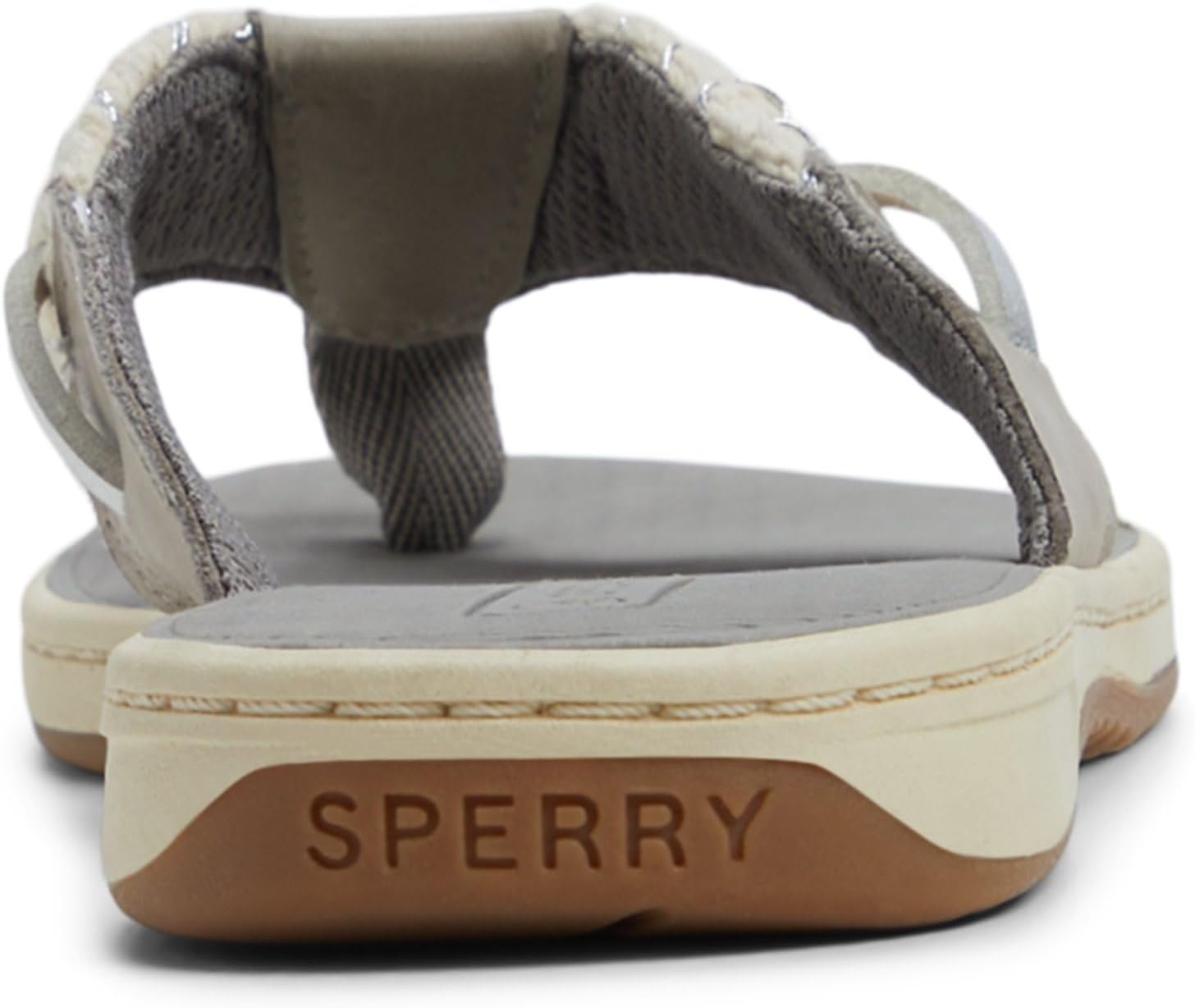 image:imageSperry Womens Parrotfish Braided Flip Flop SandalLight Grey