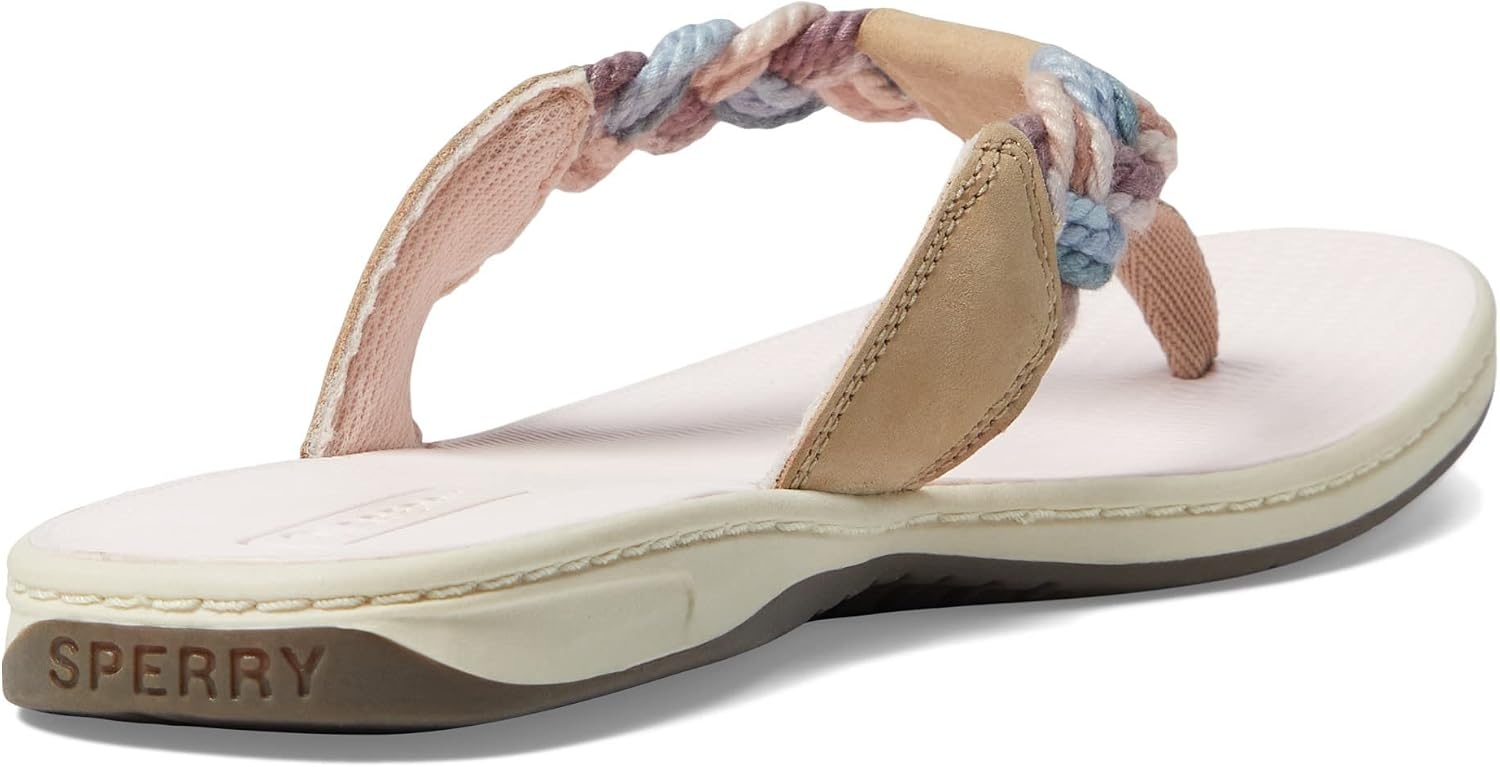 image:imageSperry Womens Parrotfish Braided Flip Flop SandalLinen