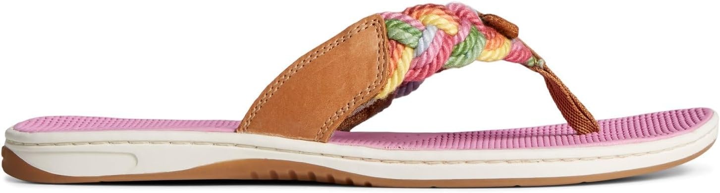 image:imageSperry Womens Parrotfish Braided Flip Flop SandalMulticolor