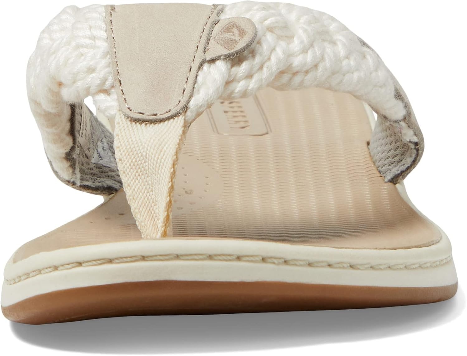 image:imageSperry Womens Parrotfish Braided Flip Flop SandalOffwhite
