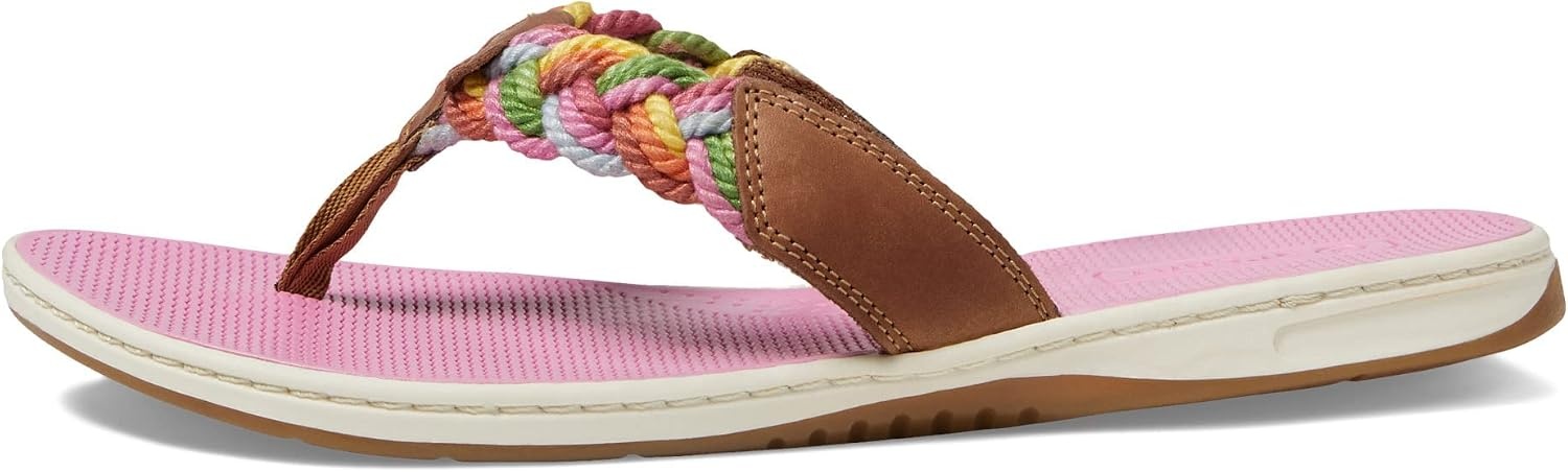 image:imageSperry Womens Parrotfish Braided Flip Flop SandalSahara
