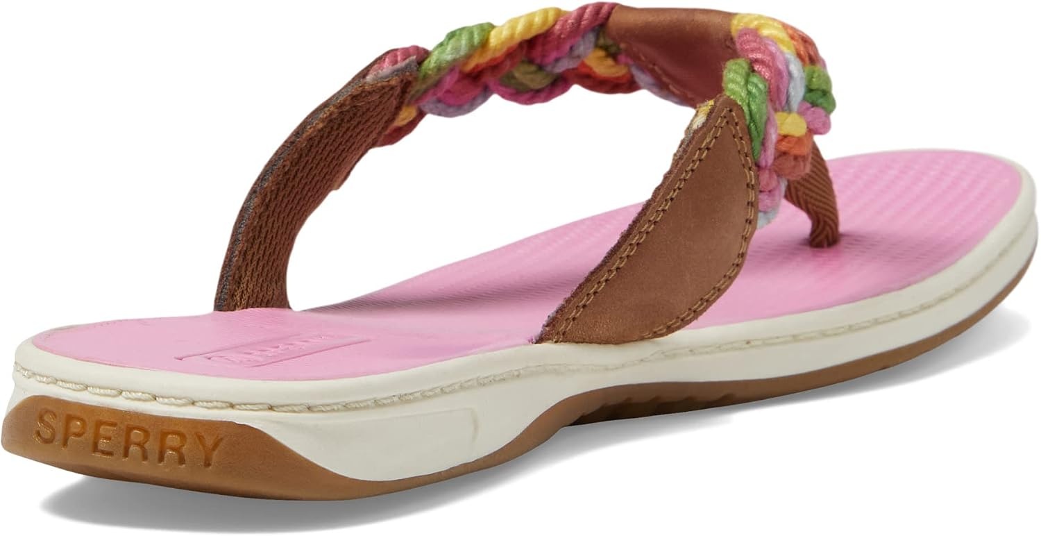 image:imageSperry Womens Parrotfish Braided Flip Flop SandalSahara