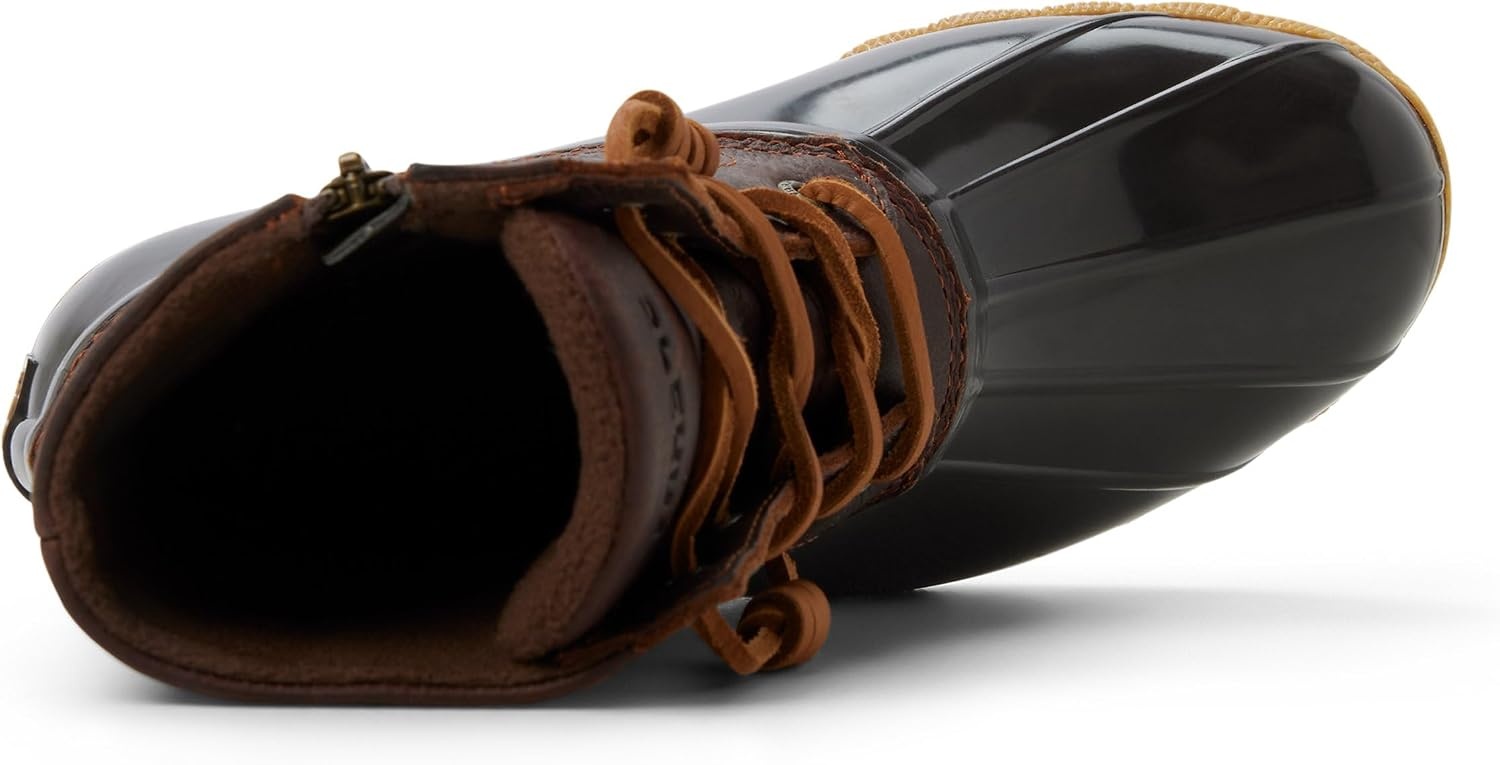 image:imageSperry Womens Saltwater Duck BootDark BrownTan