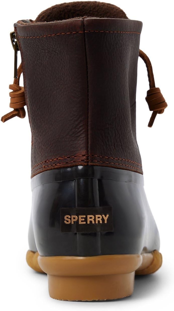 image:imageSperry Womens Saltwater Duck BootDark BrownTan