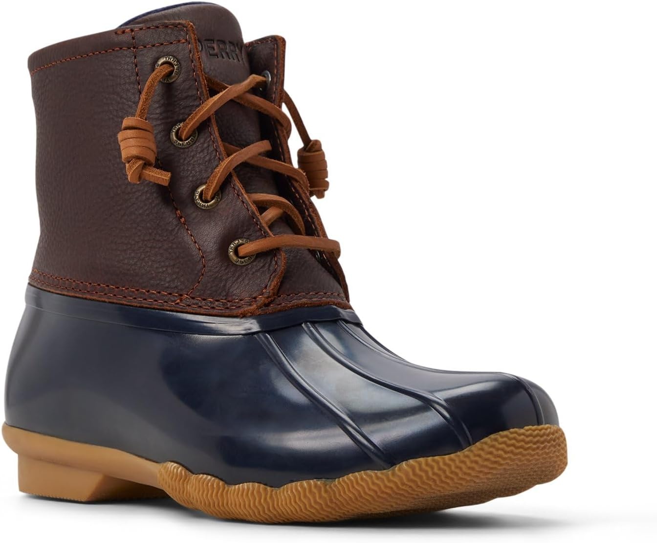 image:imageSperry Womens Saltwater Duck BootNavyTan