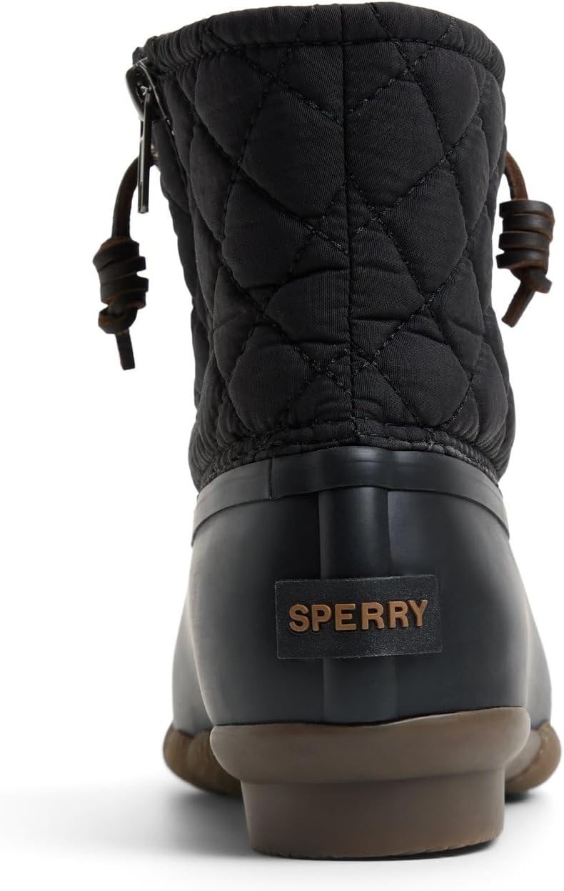 image:imageSperry Womens Saltwater Duck BootQuilted Black