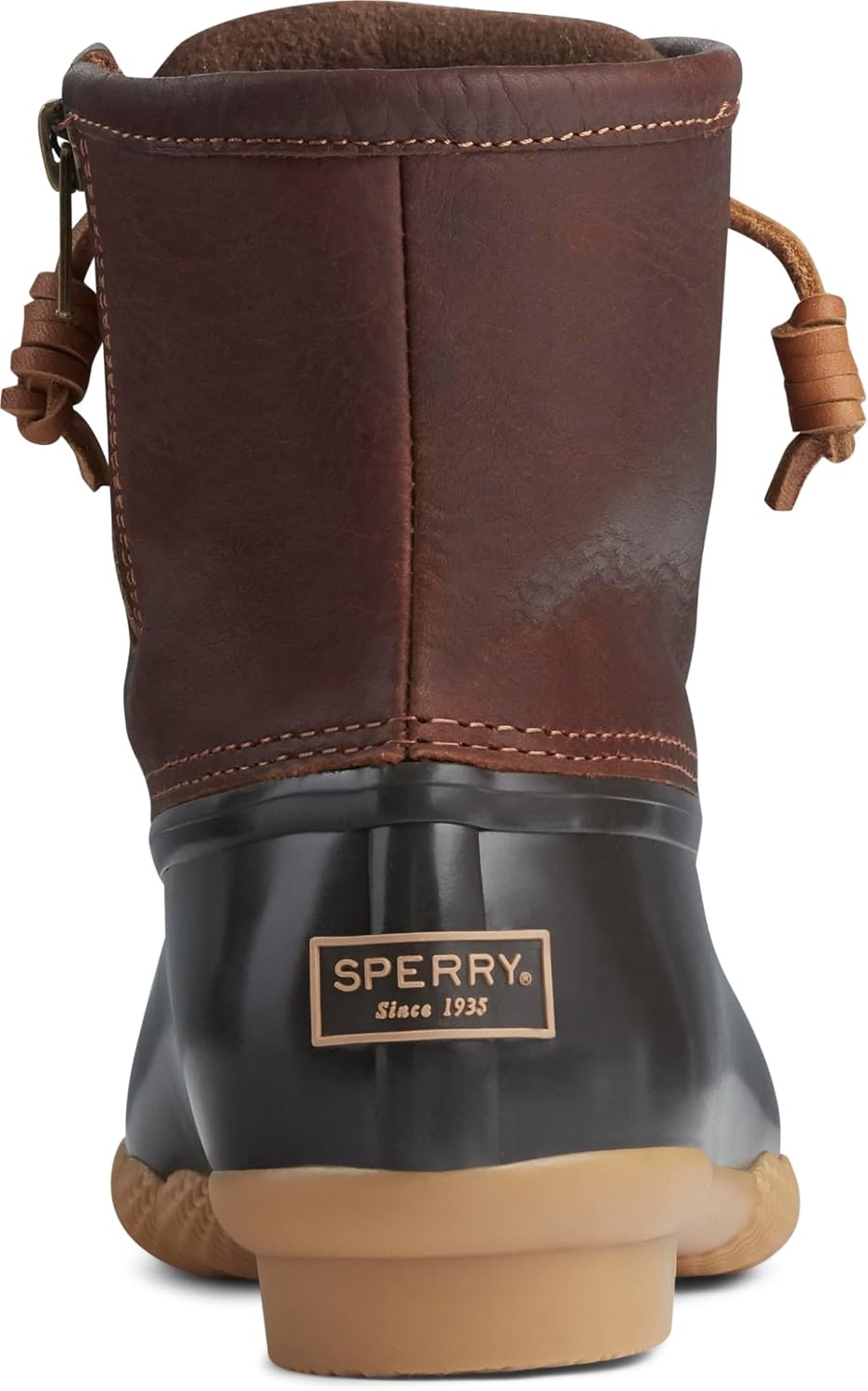 image:imageSperry Womens Saltwater Duck BootTanDk Brown