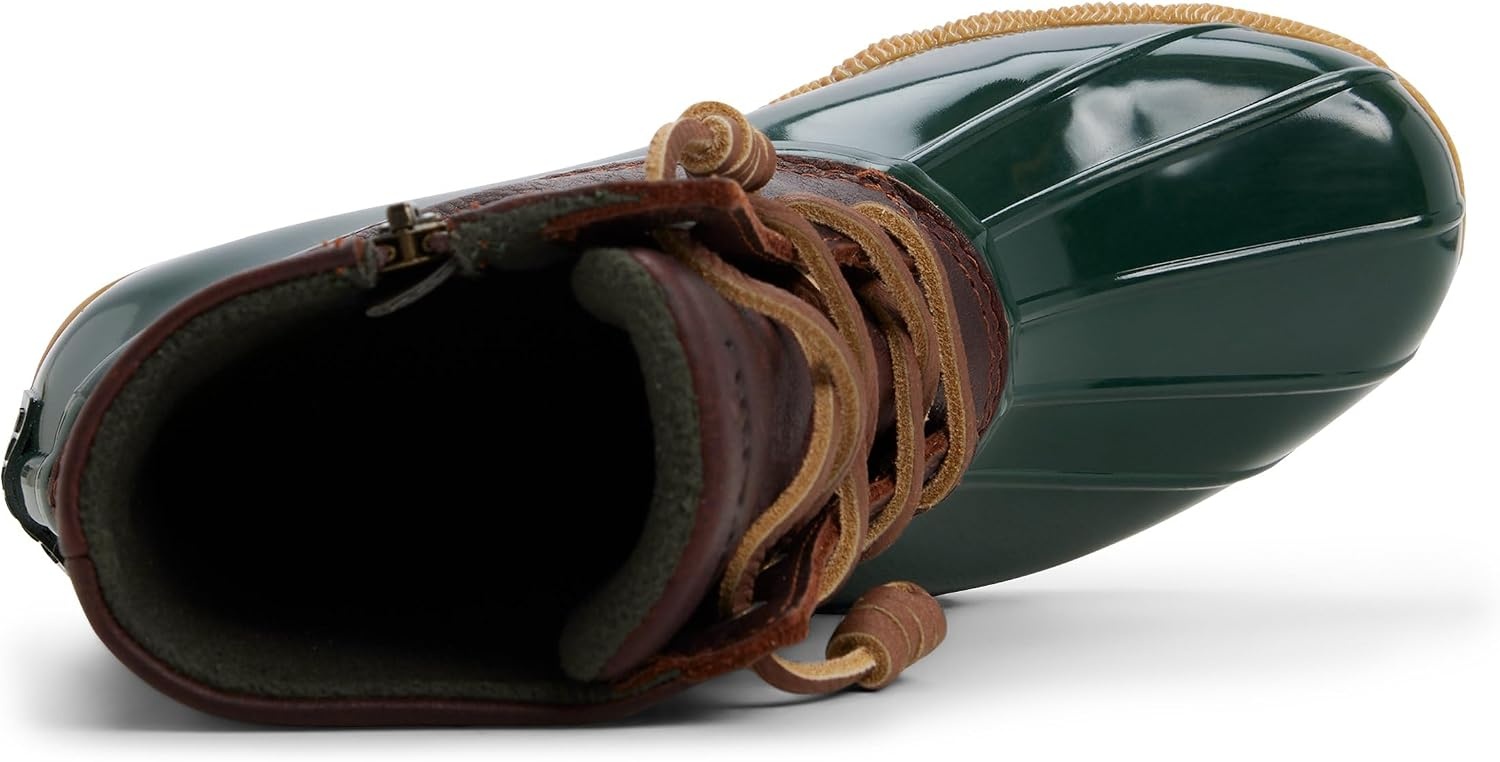 image:imageSperry Womens Saltwater Duck BootTanGreen