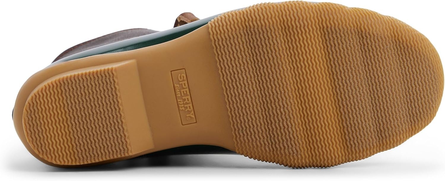 image:imageSperry Womens Saltwater Duck BootTanGreen