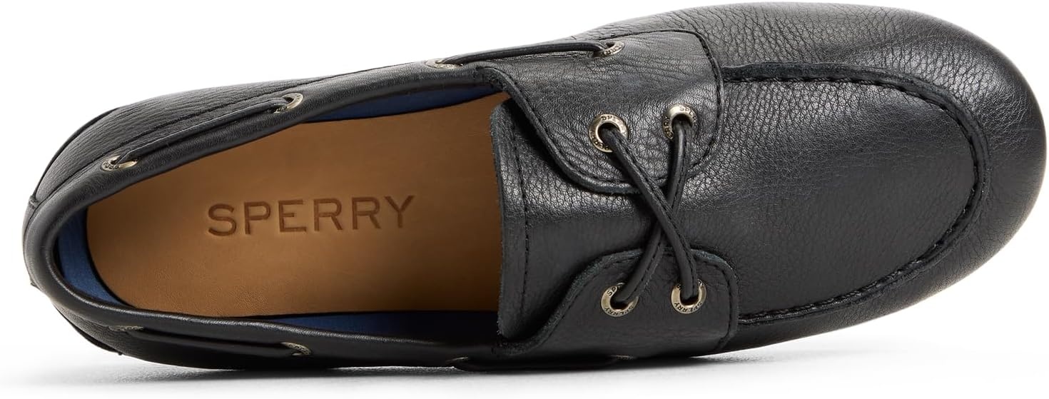 image:imageSperry Womens Slimboat Leather Boat ShoeBlack