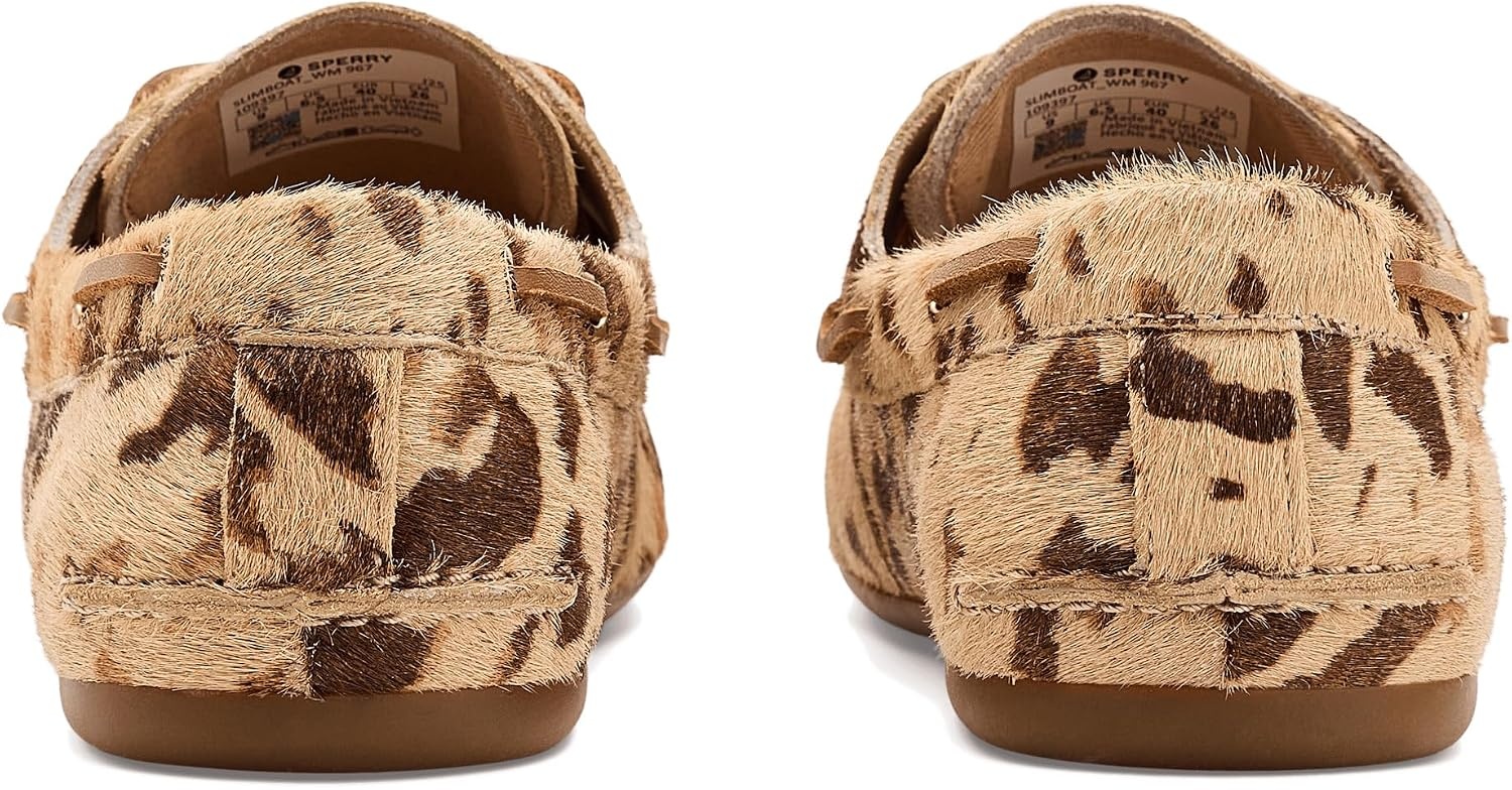 image:imageSperry Womens Slimboat Leather Boat ShoeBrown Multi