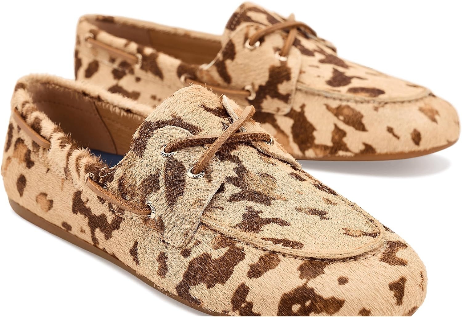image:imageSperry Womens Slimboat Leather Boat ShoeBrown Multi