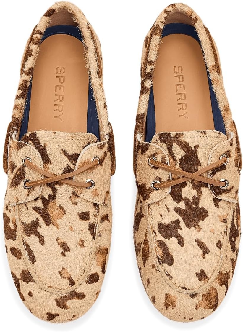 image:imageSperry Womens Slimboat Leather Boat ShoeBrown Multi