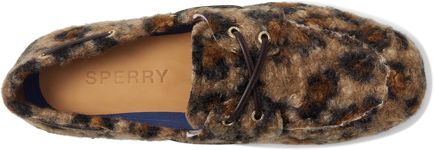 image:imageSperry Womens Slimboat Leather Boat ShoeBrown PrimaryMulti