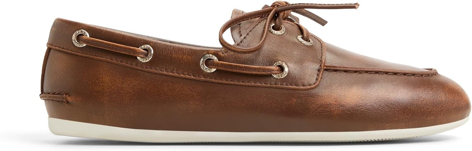 image:imageSperry Womens Slimboat Leather Boat ShoeDark Brown