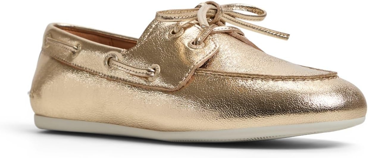 image:imageSperry Womens Slimboat Leather Boat ShoeGold