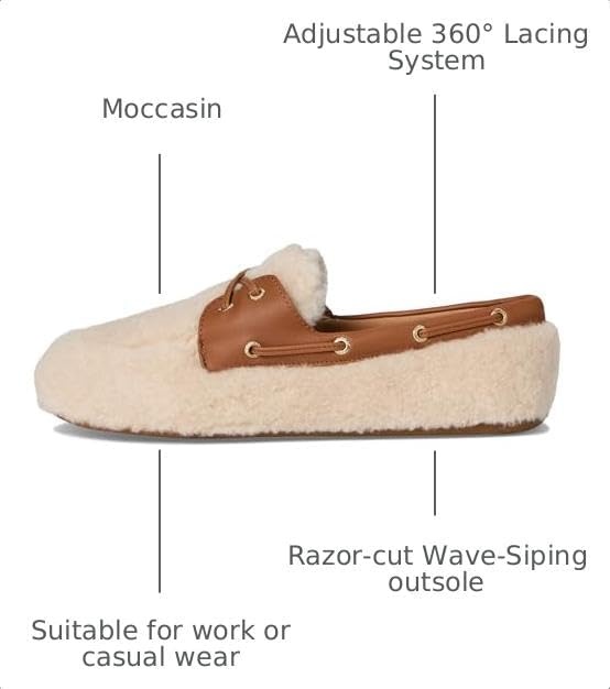 image:imageSperry Womens Slimboat Leather Boat ShoeNatural