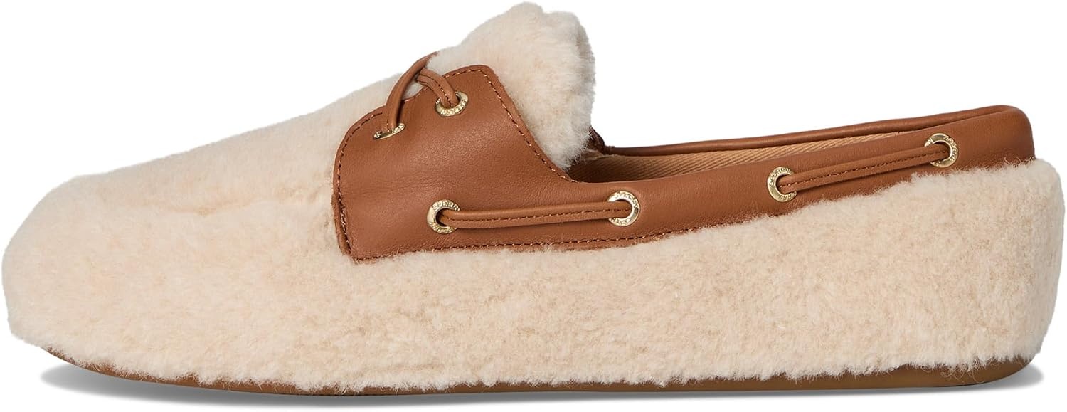 image:imageSperry Womens Slimboat Leather Boat ShoeNatural