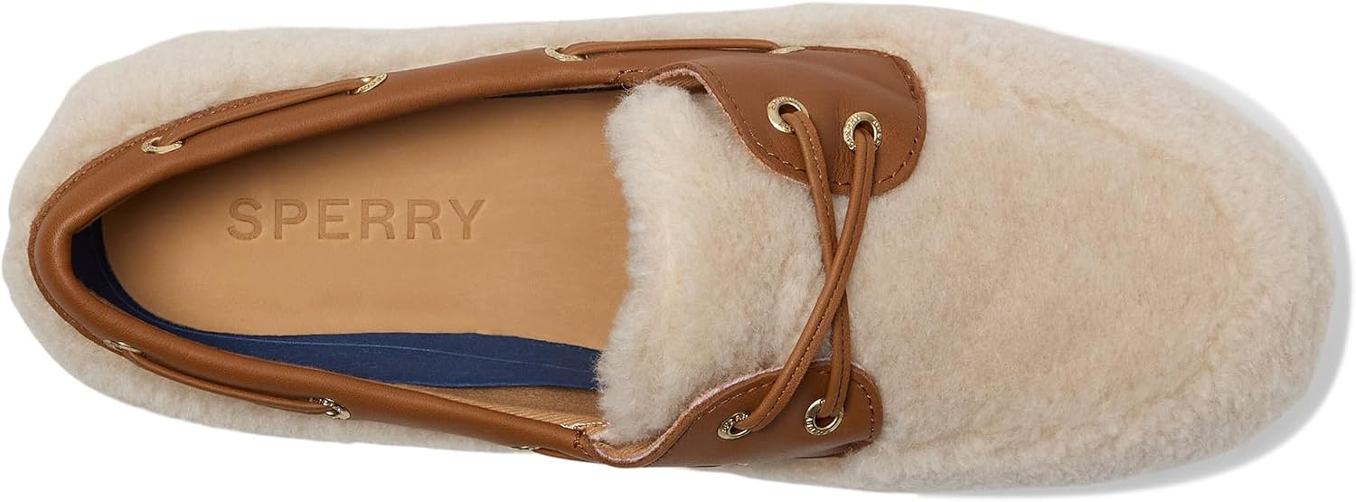 image:imageSperry Womens Slimboat Leather Boat ShoeNatural