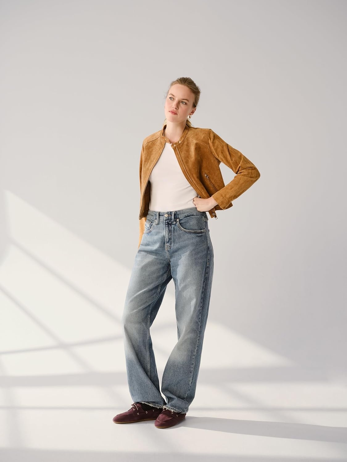image:imageSperry Womens Slimboat Leather Boat ShoePrune