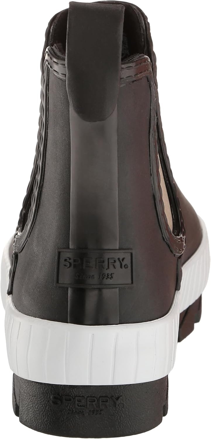 image:imageSperry Womens Torrent Chelsea Rain BootBlackWhite