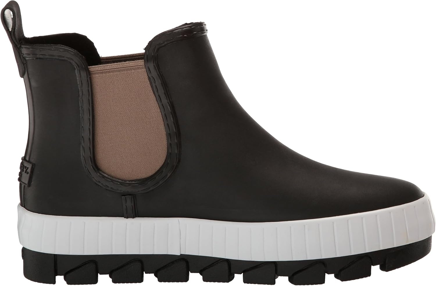 image:imageSperry Womens Torrent Chelsea Rain BootBlackWhite