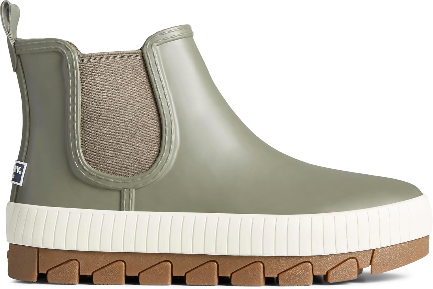 image:imageSperry Womens Torrent Chelsea Rain BootKhaki