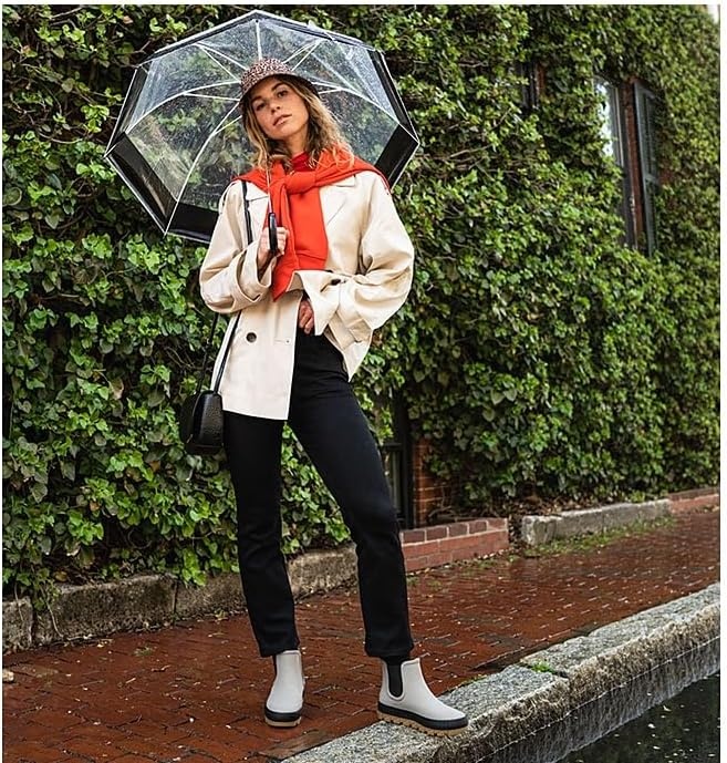 image:imageSperry Womens Torrent Chelsea Rain BootLight Grey