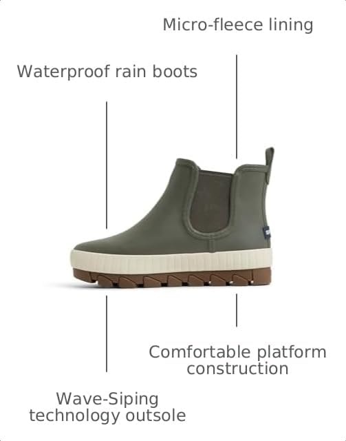 image:imageSperry Womens Torrent Chelsea Rain BootOlive