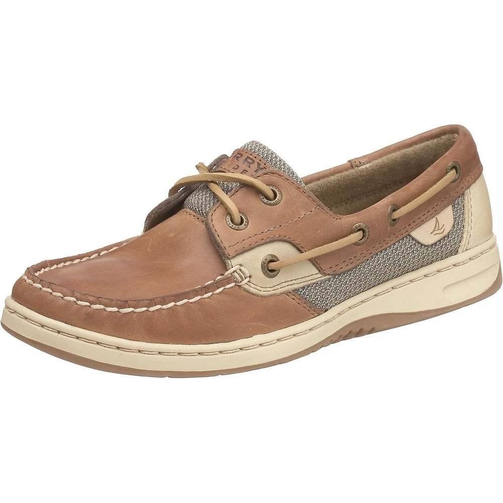 image:imageSperry Womens Bluefish Leather Boat ShoeLinen Oat