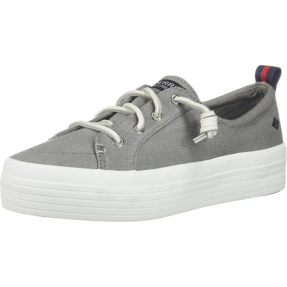 image:imageSperry Womens Crest Vibe Platform SneakerCanvas Grey