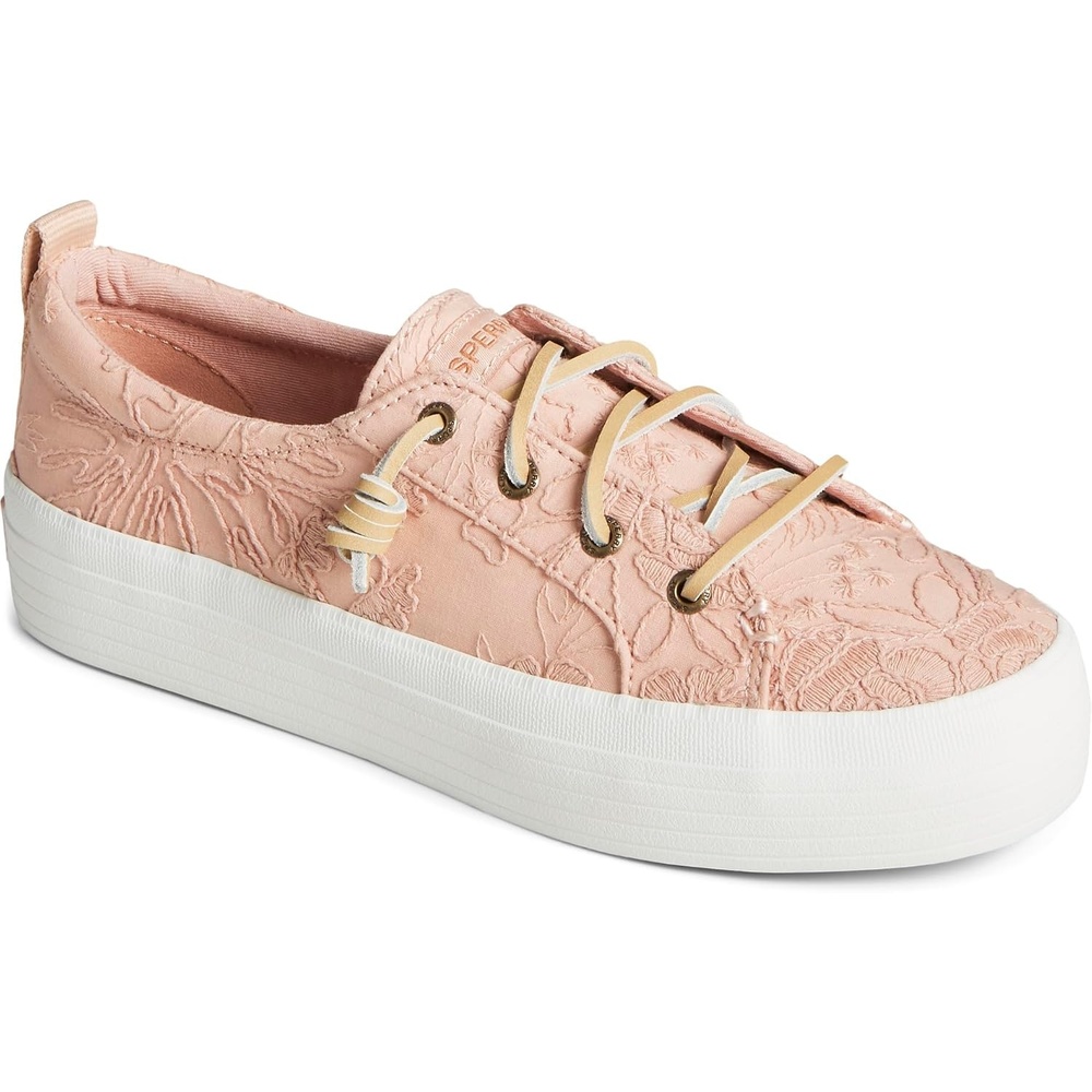 image:imageSperry Womens Crest Vibe Platform SneakerPink Lace