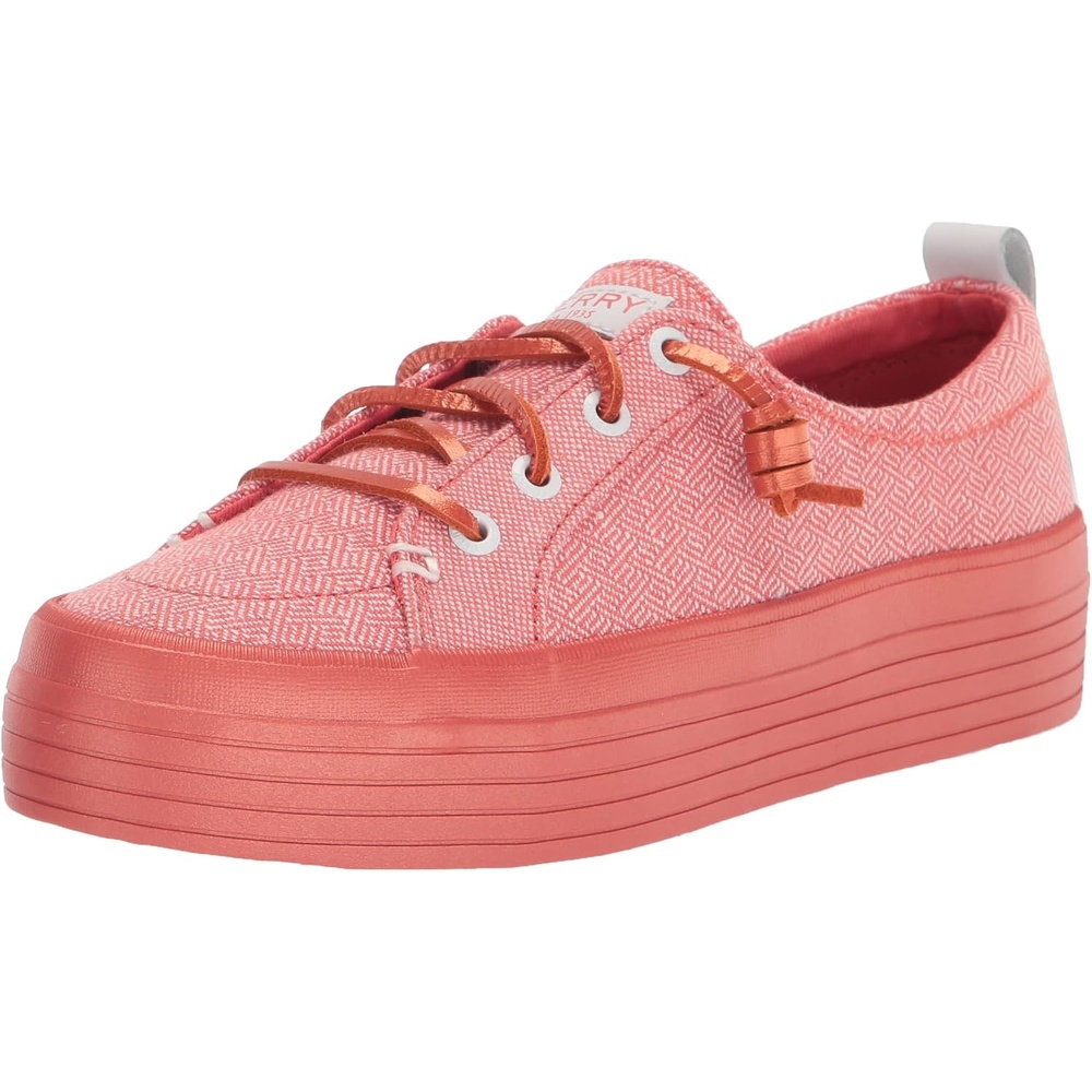image:imageSperry Womens Crest Vibe Platform SneakerPink Metallic